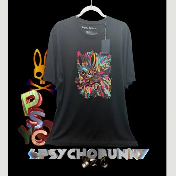 Psycho Bunny Shirt Size 8 XXL - Picture 9 of 9